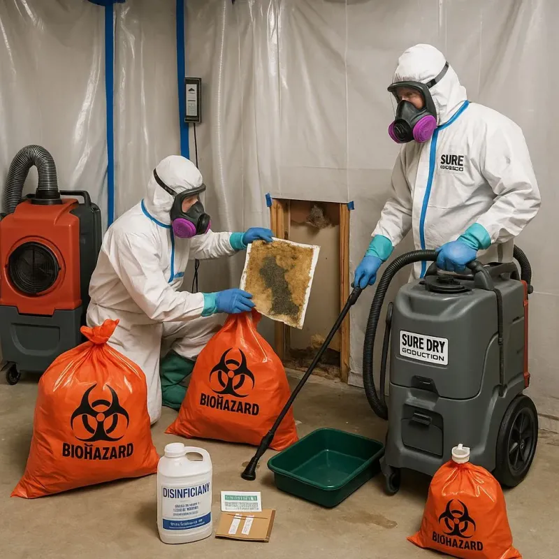 Contaminated Water Handling Protocols process in Denmark, SC